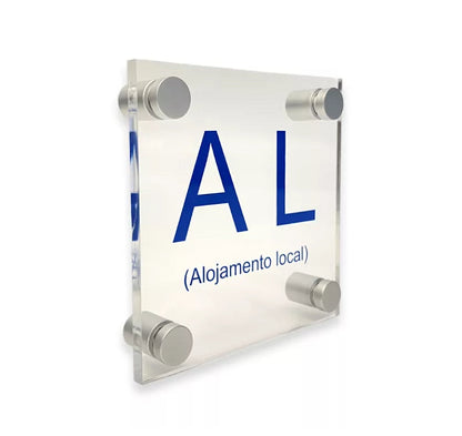 Placa Alojamento Local - AL